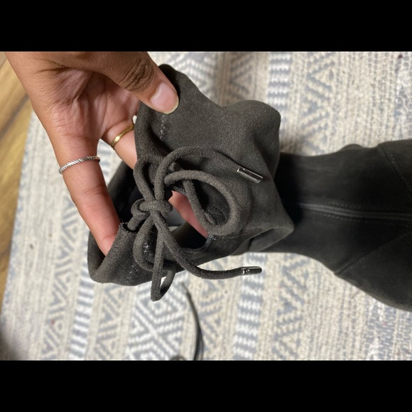 Knee high suede boots - Picture 3 of 3